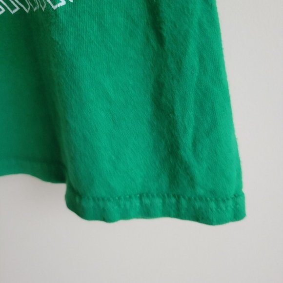 Pokemon Pikachu in Christmas Stocking Youth T-Shirt Delta Pro Size M - Green - Picture 7 of 8